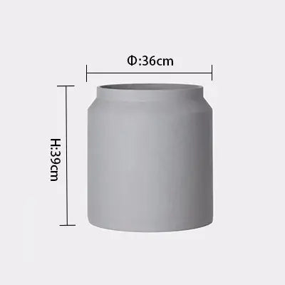 Maceta de Cemento Nórdico