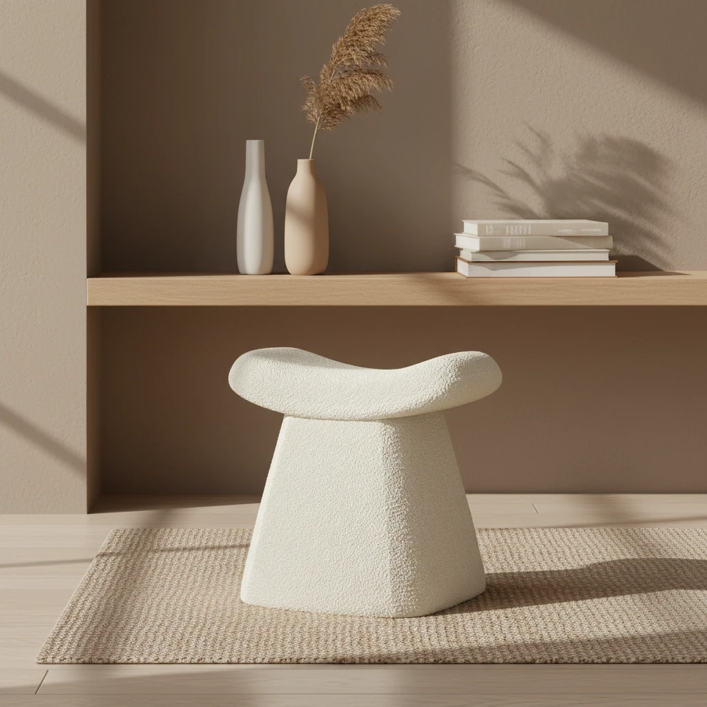 White European Style Stool for Bedroom