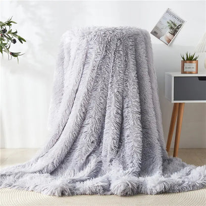 Light Gray Flannel Blanket