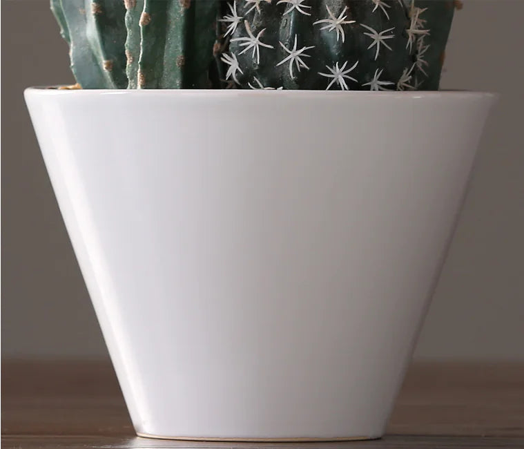 Decoración de Cactus Artificial en Maceta