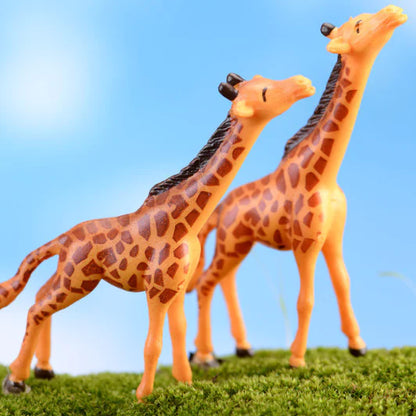 Miniature Giraffe Decorative Figure