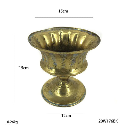 Maceta de Hierro Dorado