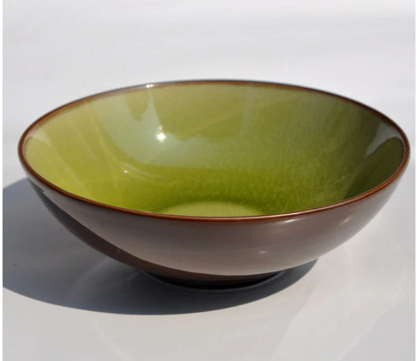 Crackle Enamel Bowl