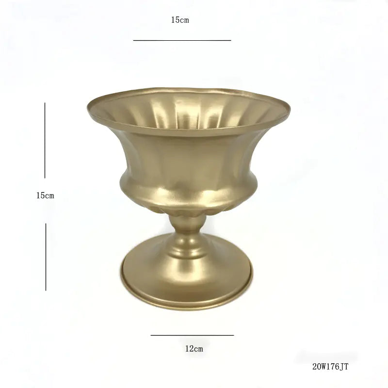 Maceta de Hierro Dorado