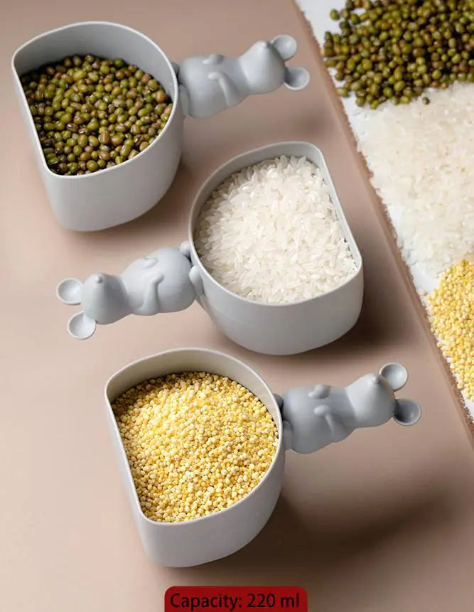 Rice Spoon Decorated with Mouse