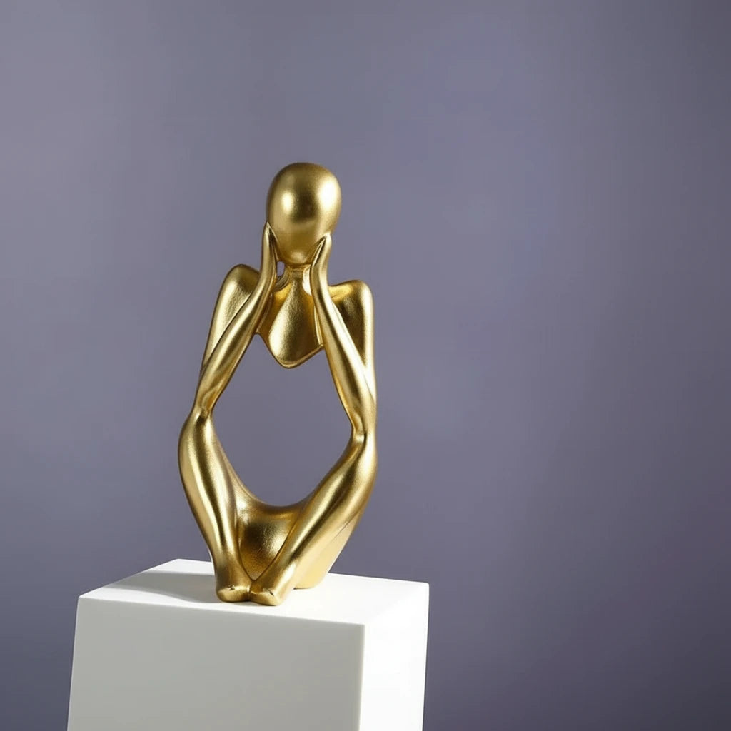 Abstract Art Resin Figurine