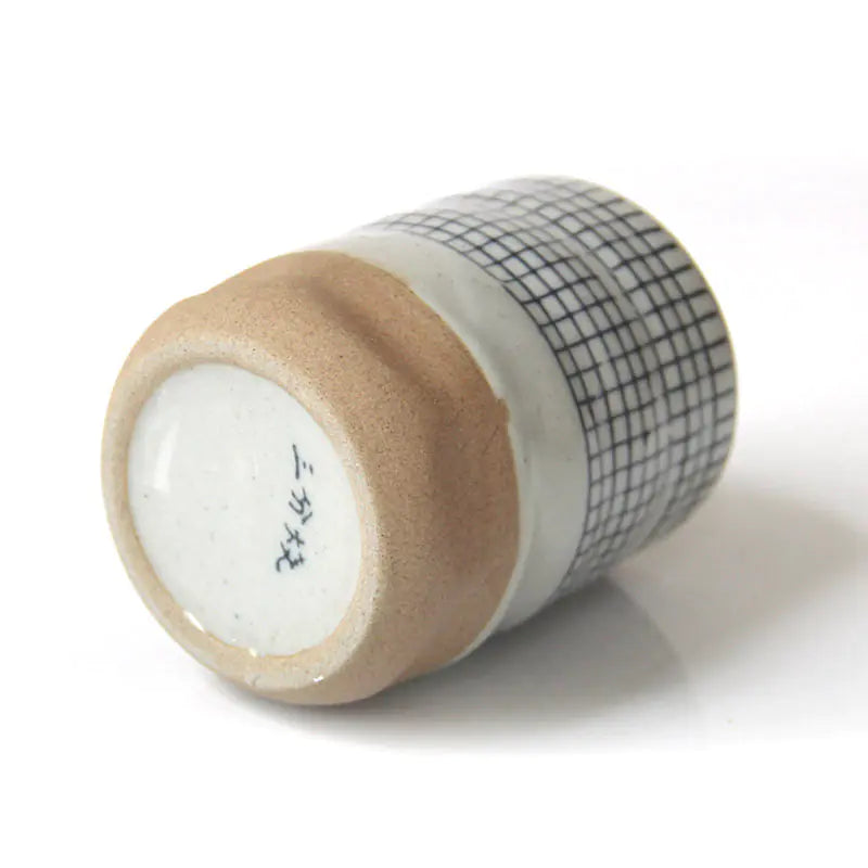 Ceramic Tea Cup with Hand-Painted Design (Japanese Style)