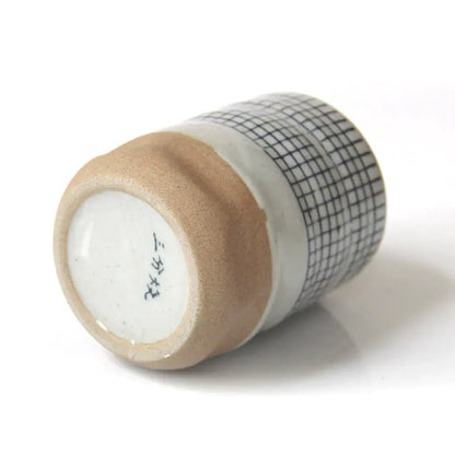 Ceramic Tea Cup with Hand-Painted Design (Japanese Style)