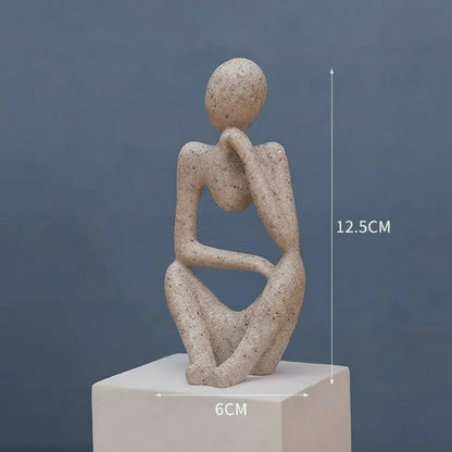 Abstract Art Resin Figurine