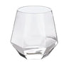 Copa de Whisky de Cristal Hexagonal y Diamante