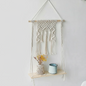 Bohemian Woven Tapestry Wall Shelf