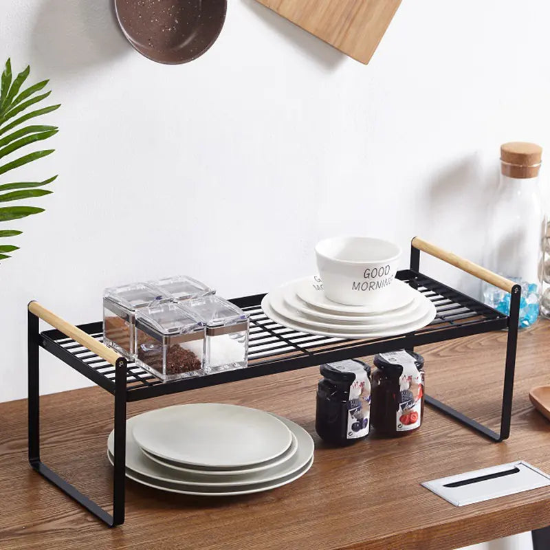 Double Layer Wrought Iron Organizer