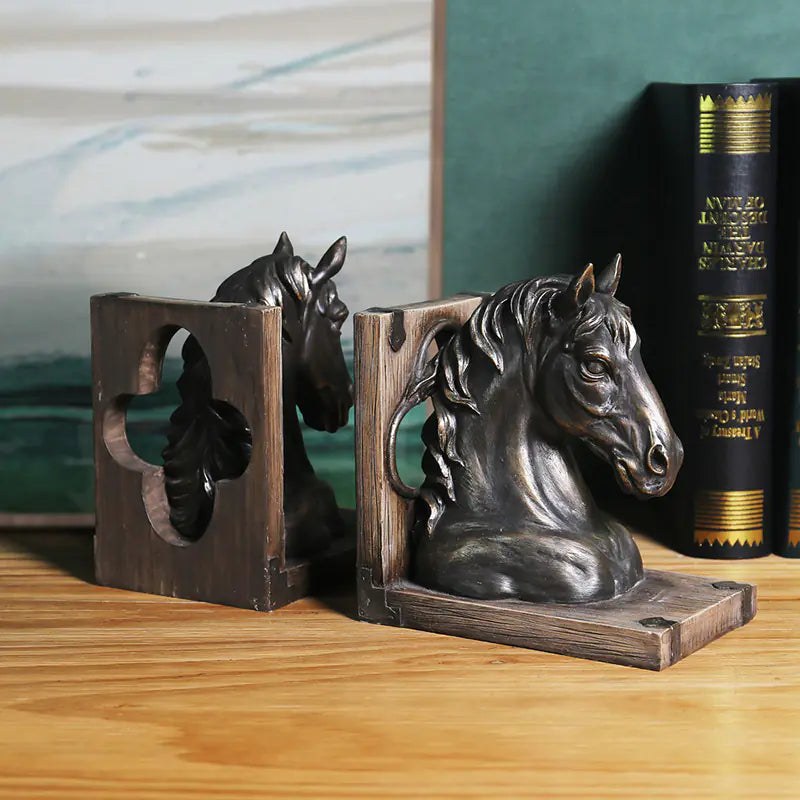 Horse Bookends