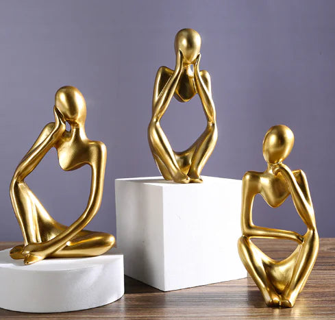 Abstract Art Resin Figurine