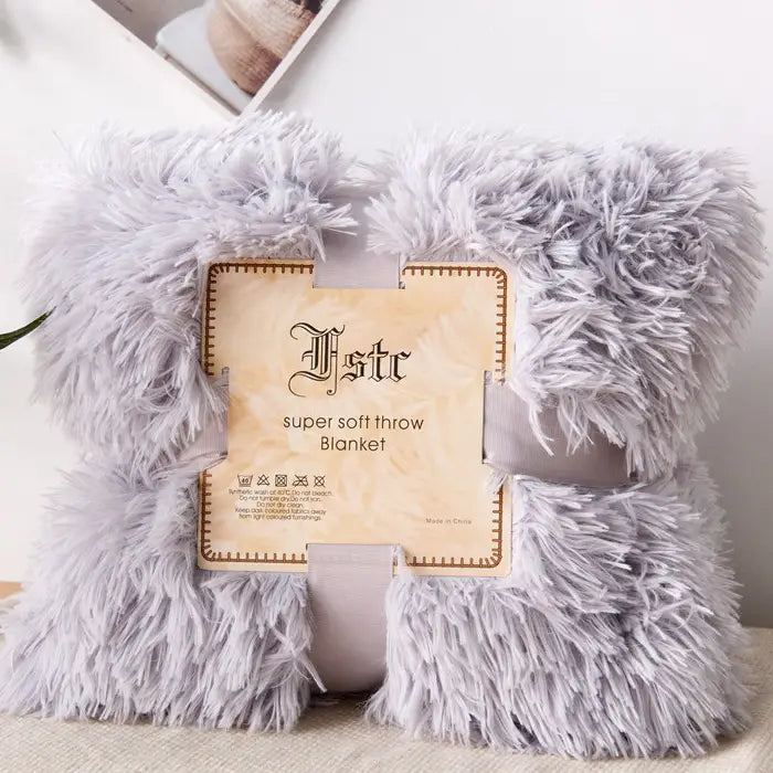 Light Gray Flannel Blanket