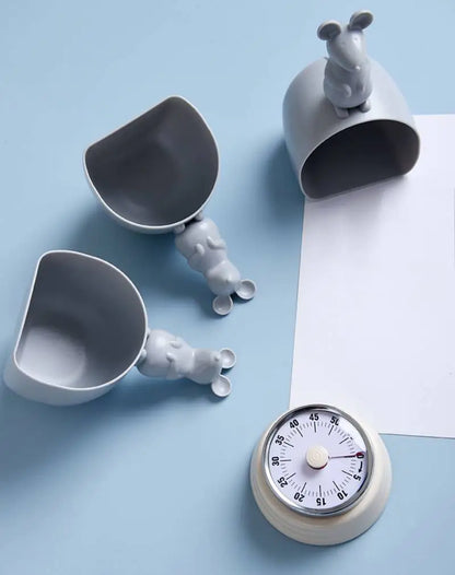 Rice Spoon Decorated with Mouse