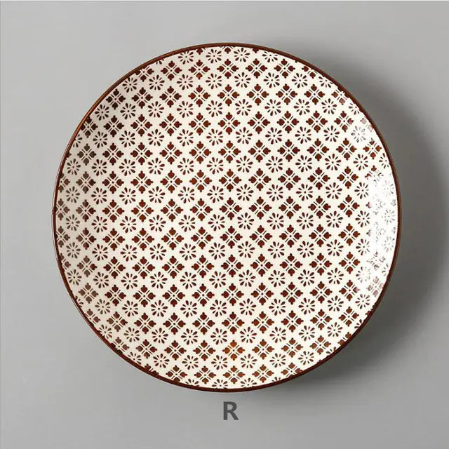 Geometric Ceramic Dinnerware Sets