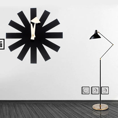 Classic Black Quartz Wall Clock