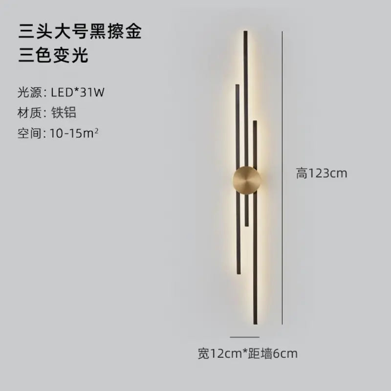 Lámpara de Líneas LED