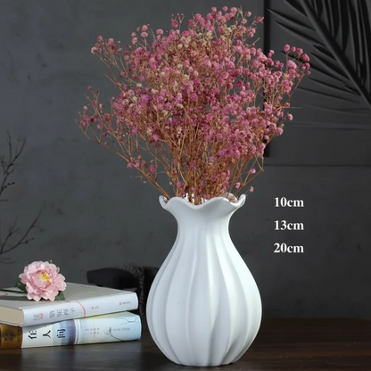 Sofisticado jarrón de cerámica