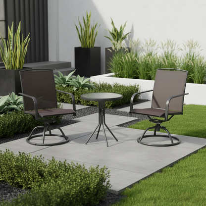 European Iron Outdoor Table and Chair Set