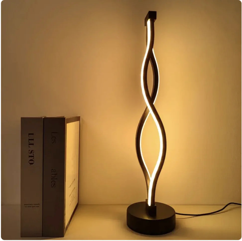 Aluminum LED Table Lamp with 3 Color Dimming