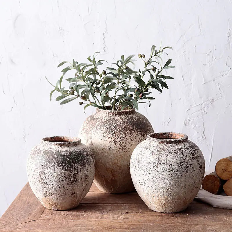 Ceramic Decor Vase for Dried Flowers