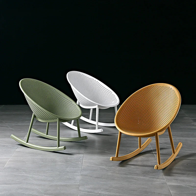 Modern Scandinavian Rocking Chair
