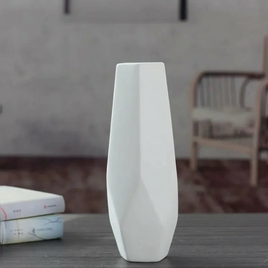 Sofisticado jarrón de cerámica