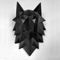 Geometric Wolf Head