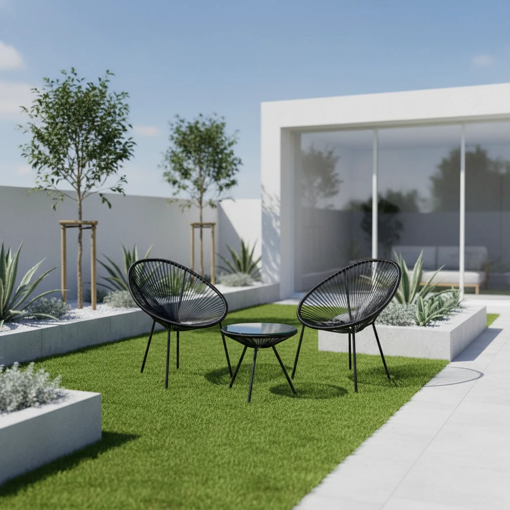 Set of Rattan Chairs