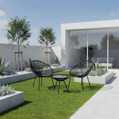 Set of Rattan Chairs