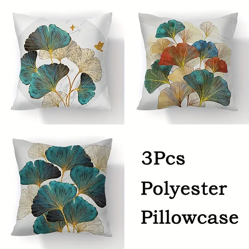 Ginkgo Biloba Polyester Pillowcases