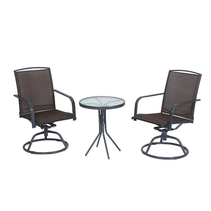 European Iron Outdoor Table and Chair Set