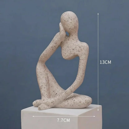 Abstract Art Resin Figurine