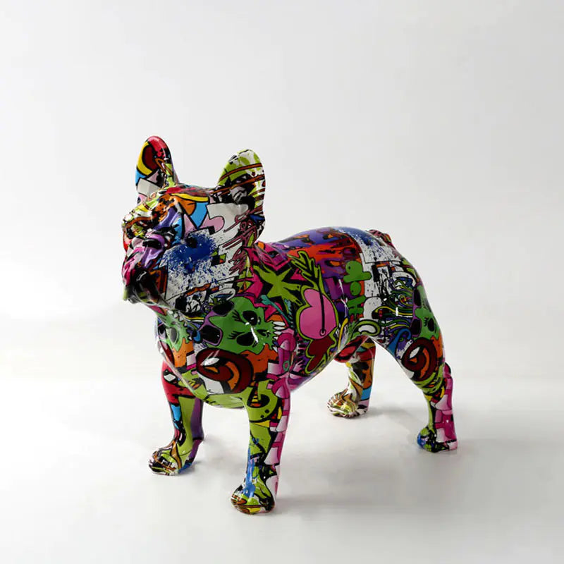 Colorful Bulldog