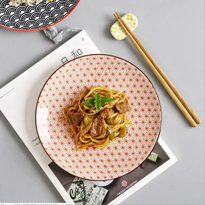 Geometric Ceramic Dinnerware Sets