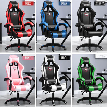 Ergonomic Gaming Office Chair with Adjustable Reclining