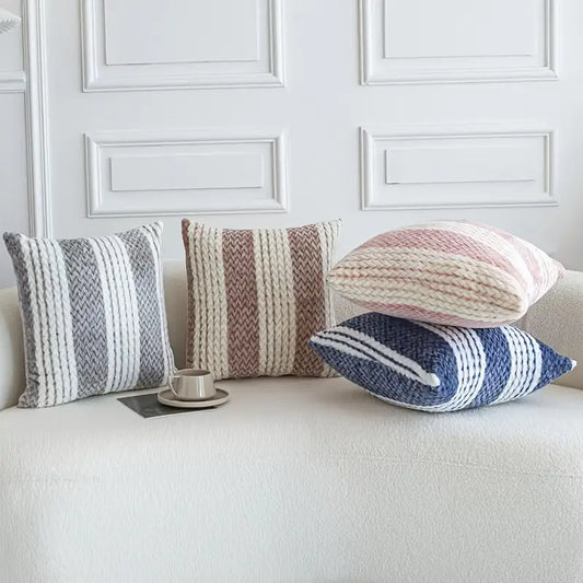 Striped Cushion Cover