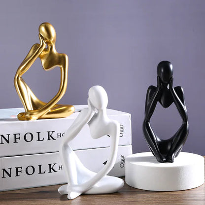 Abstract Art Resin Figurine