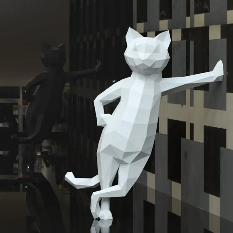 3D Geometric Origami Cat