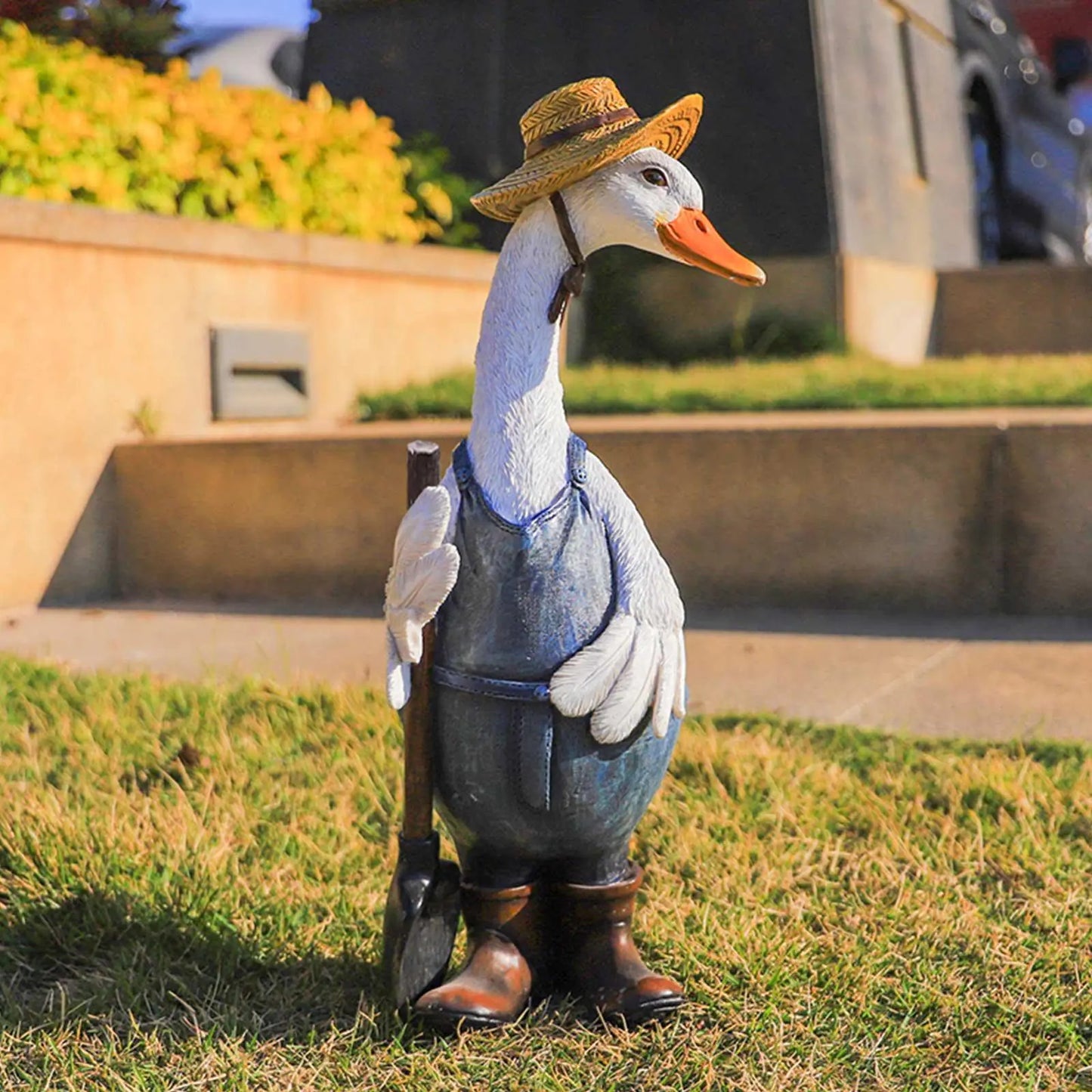 Resin Duck Statue 