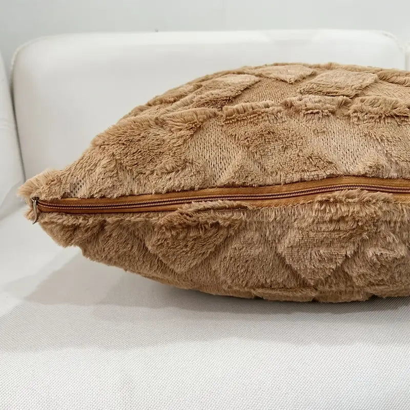 Luxury Faux Leather Pillowcase