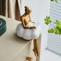 Cloud Girl decorative figure