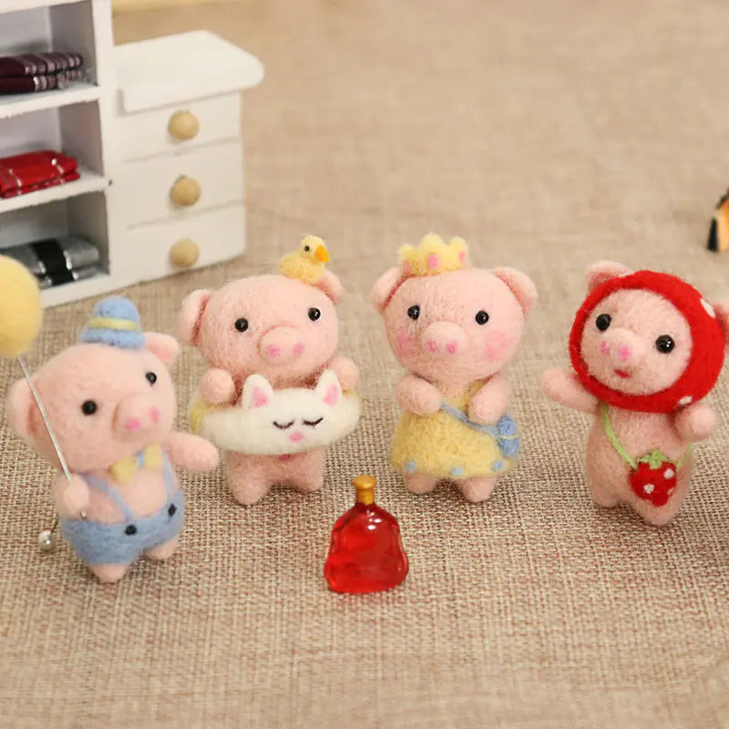 Handmade Pig Dolls