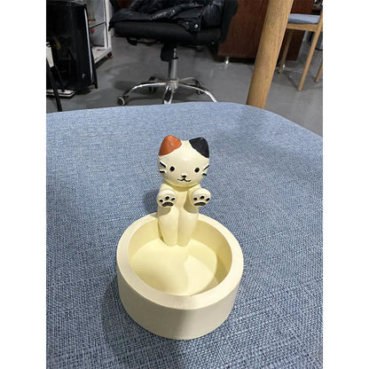 Cat Candle Holder