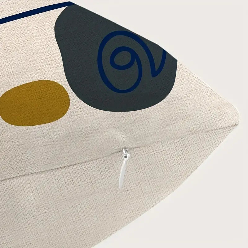 4 Pieces of Colored Linen Pillowcases