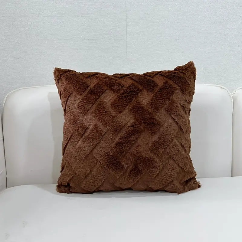 Luxury Faux Leather Pillowcase