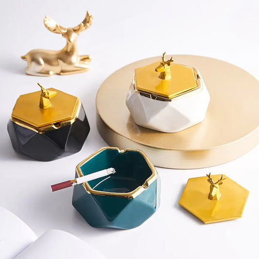 Luxury ashtray in Nordic style