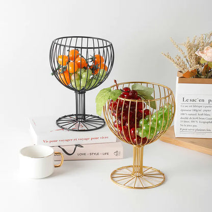 Minimalist Iron Fruit Basket